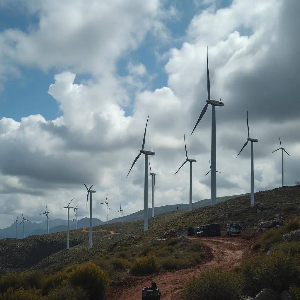 Wind farm project in Western Cape